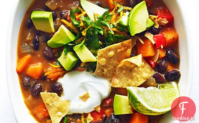 Sweet Potato and Black Bean Chili