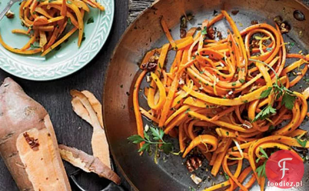 Słodkie Ziemniaki Fettuccine