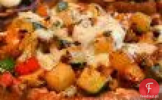 Pieczarki I Szpinak Z Chipsami Soppressata