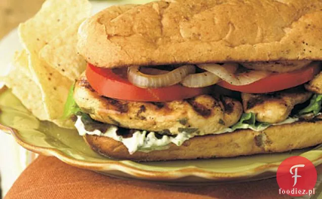 Kanapki Z Grillowanym Kurczakiem Mojito