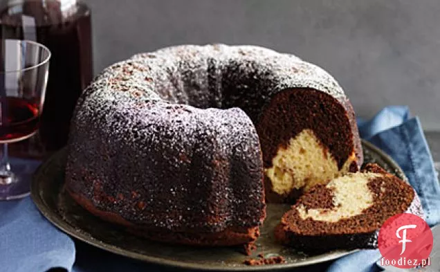 Reverse Marble Bundt Cake