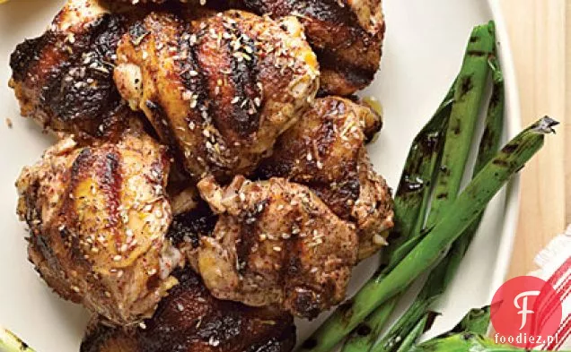 Zaatar i cytrynowy Grillowany kurczak