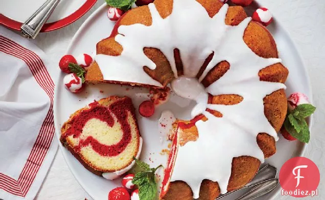 Red Velvet Marble Bundt Cake