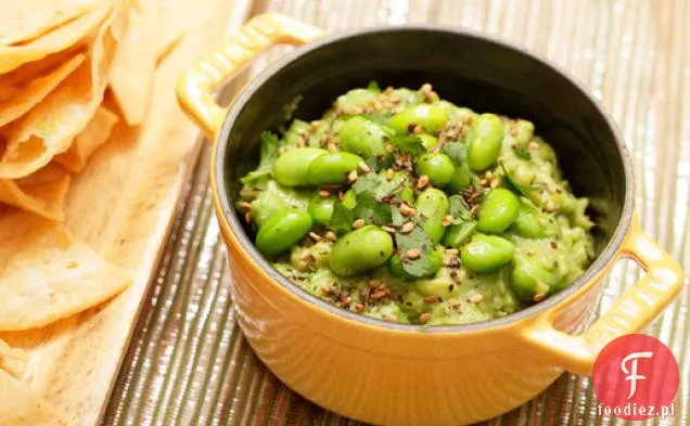 Guacamole z Edamamem i sezamem