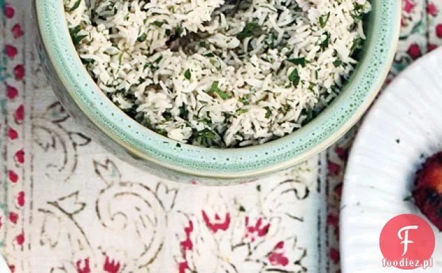 Ryż Basmati ze słodką cebulą i letnimi ziołami