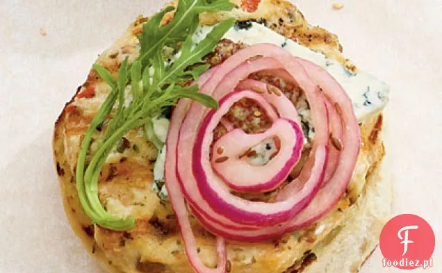 Marynowana Cebula-Chutney Burgers