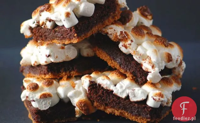 S ' mores Brownie Bars