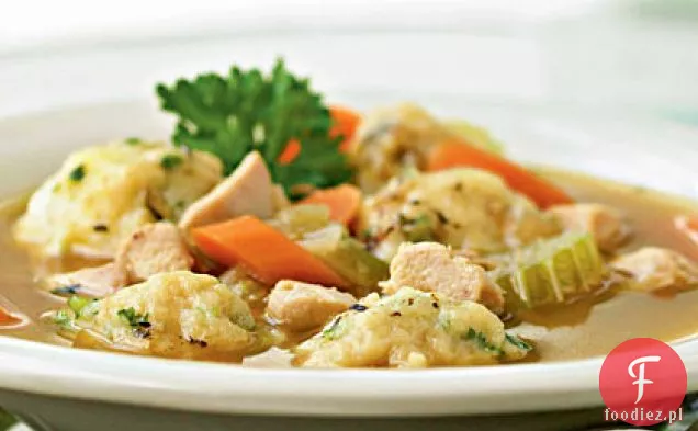 Herbed kurczak i pierogi
