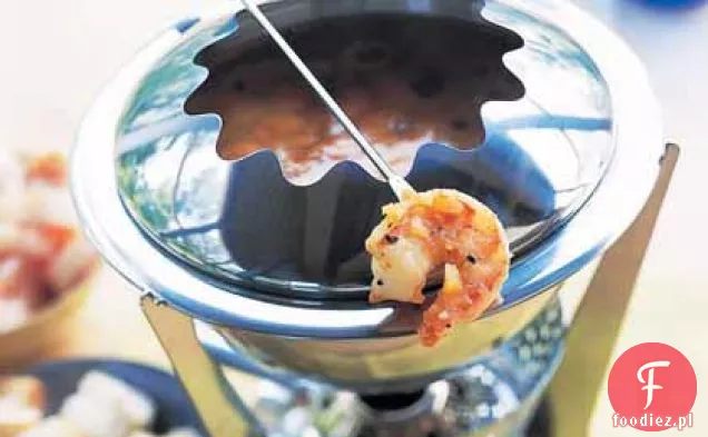 Fondue Z Krewetkami Bouillabaisse