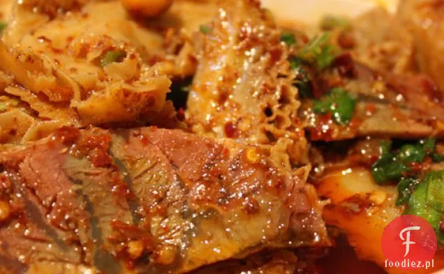 Mąż i żona plastry płuc (lub mostek i flaki)