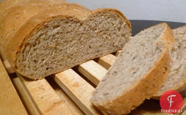 Wypiek chleba: żytni z kminkiem i lnem