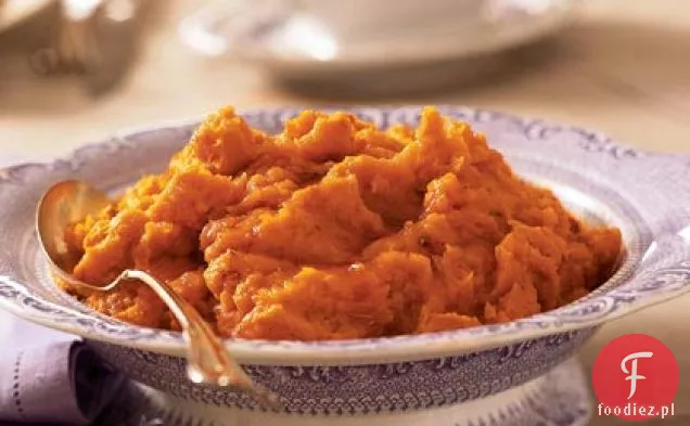 Puree Miodowo-Pieczone Słodkie Ziemniaki