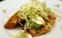 Ziemniaczane Tacos z awokado i salsą Tomatillo