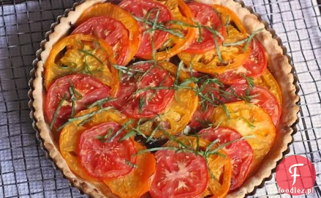 Wtorek bezglutenowy: tarta pomidorowa z skórką Parmezanowo-rozmarynową