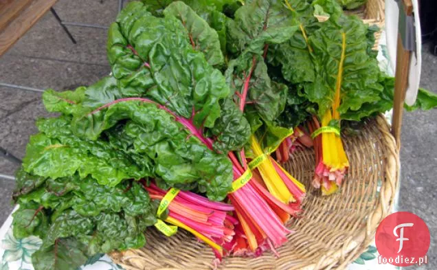 Chard Szwajcarski Z Pistacjami I Miętą