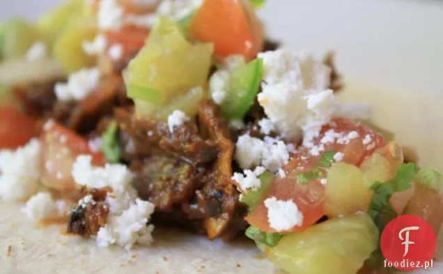 Duszone Tacos Z Karkiem Wołowym