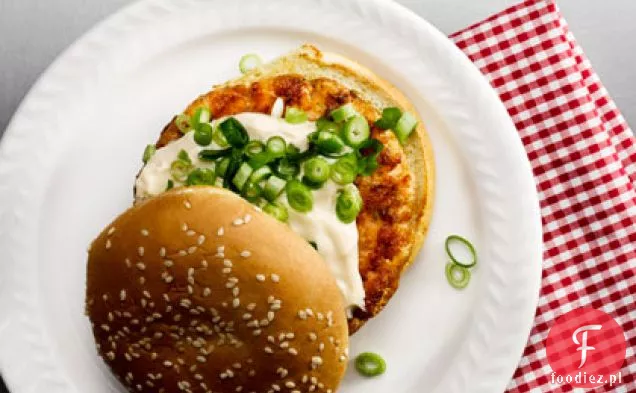 Hamburgery Z Łososiem