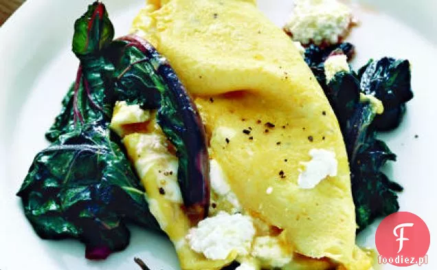 Omlet z ricotty z Chardą Szwajcarską