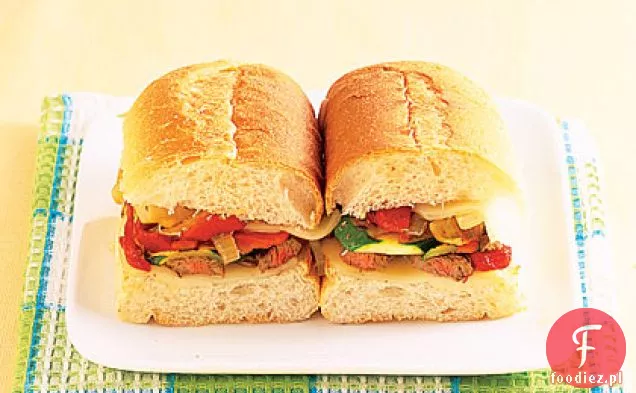 Cheesesteak Hoagies