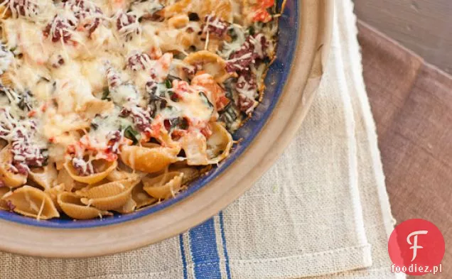 Zapiekanka Z Kozim Serem I Serem Szwajcarskim