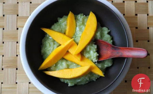 Pudding ryżowy kokosowo-PandaNowy inspirowany tajami ze świeżym Mango