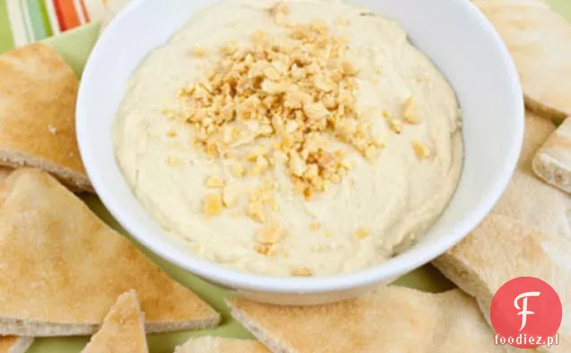 Hummus Z Masłem Orzechowym (Bez Tahini)