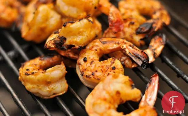 Grillowane Krewetki Czosnkowo-Limonkowe