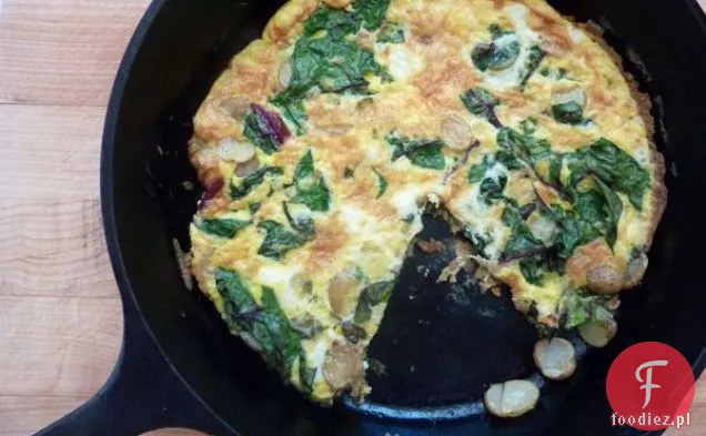 Chard Frittata Szwajcarska
