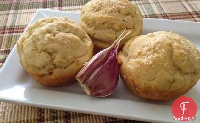 Muffinki Czosnkowe Cebulowe Bezglutenowe