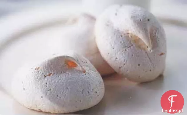 Ciasteczka Bezowe Podwójnie Waniliowe