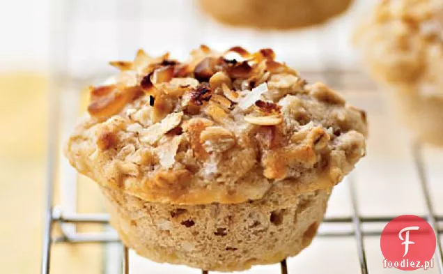 Tropikalne muffinki z polewą kokosowo-Makadamia