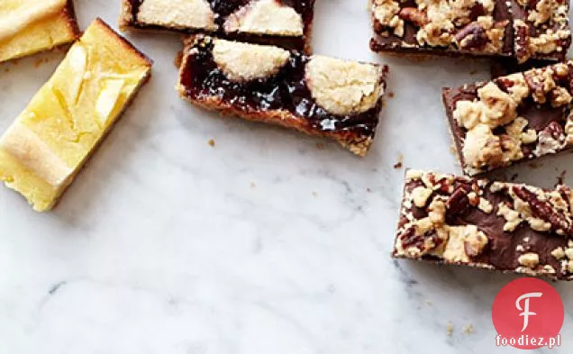 Fudgy Pecan Streusel Bars