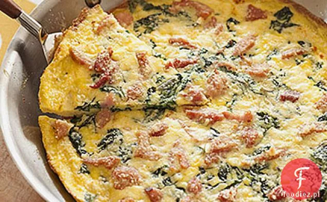 Frittata z szynką i Chardą szwajcarską