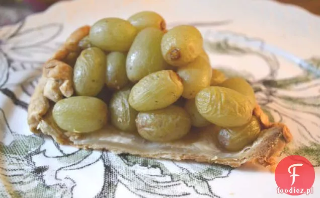 Prażona Tarta Z Rozmarynem Z Zielonych Winogron