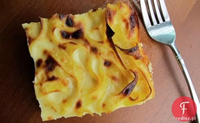 Budyń Z Makaronem Z Białej Czekolady