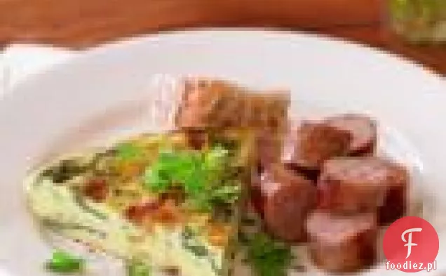 Wilcze Warzywa I Gruyère Frittata