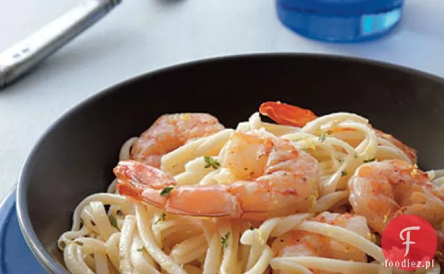 Linguine z Pieprznymi krewetkami