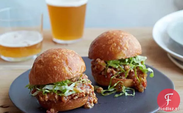 Azjatyckie Sloppy Joe Sliders