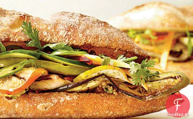 Grillowana Kanapka Z Bakłażanem Banh Mi