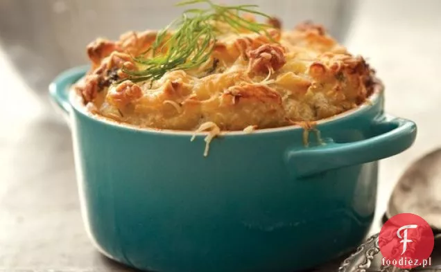 Suflet makaronowo-serowy z szynką wiejską z restauracji bataty