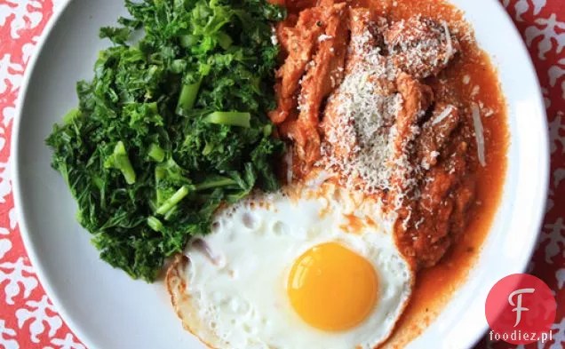 Trippa alla Romana (duszone flaczki z pomidorem, ziołami i parmezanem)