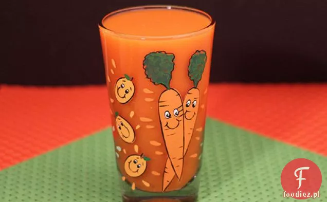 Prosty Sok Pomarańczowo-Marchewkowy
