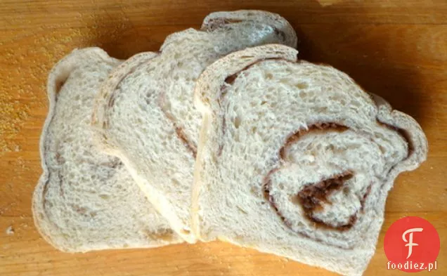 Pieczenie Chleba: Chleb Wirowy Z Masłem Jabłkowym