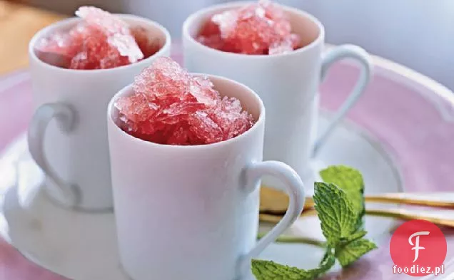 Żurawina-Jalapeño Granita