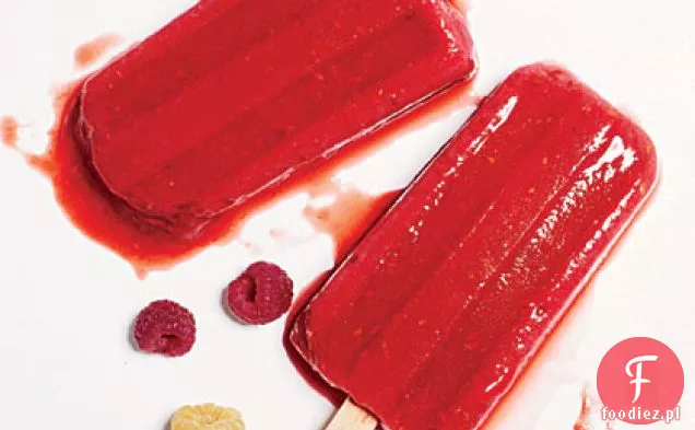Malinowo-Miętowe Ice Pops