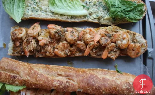 New Orleans - Style Barbecue Shrimp Po ' Boy
