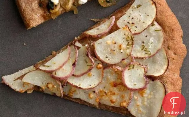 Czerwone ziemniaki i rozmaryn Pizza