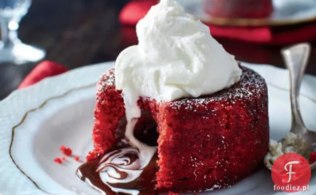 Ciasto Czekoladowo-Czerwone Aksamitne