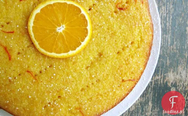 Ciasto Pomarańczowo-Szafranowe Bez Mąki