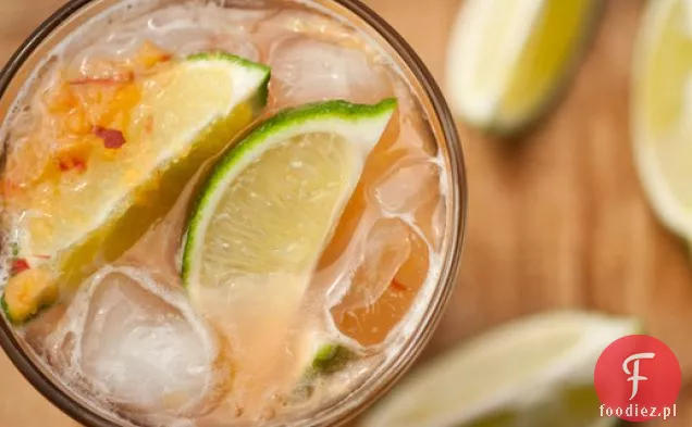 Peach Caipirinha